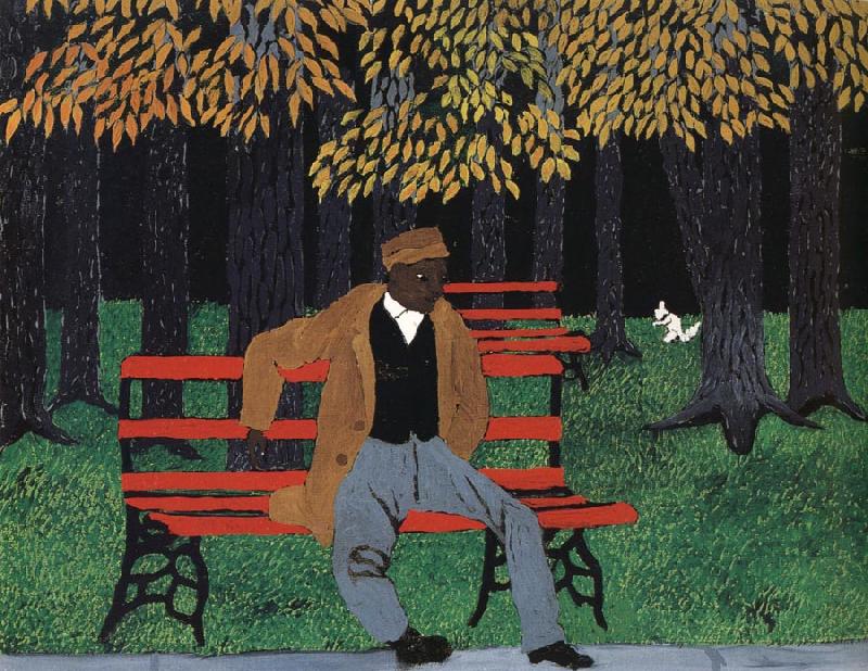 Man on a Bench